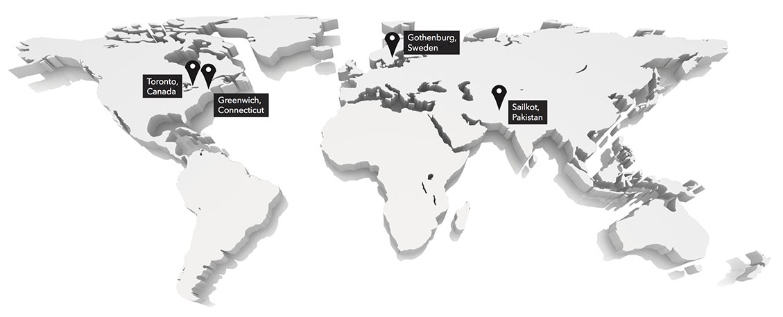 Global Footprint Map